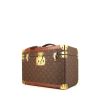 Vanity Louis Vuitton Boîte à flacons en lona Monogram marrón y fibra vulcanizada marrón - 00pp thumbnail
