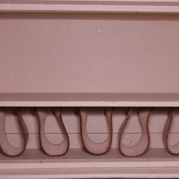 Louis Vuitton Boîte à flacons vanity case in brown monogram canvas and brown lozine (vulcanised fibre) - Detail D2