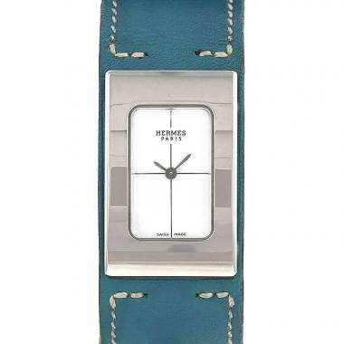 Reloj Hermès Cherche Midi de acero Ref :  CM1.210 Circa  2000