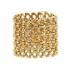 Vintage cuff bracelet in 14 carats yellow gold - 00pp thumbnail