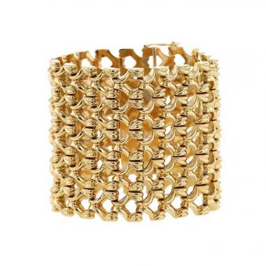 Bracciale Vintage in oro giallo 14k