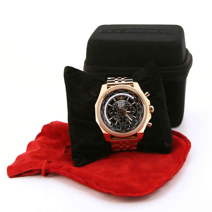 Reloj Breitling Breitling For Bentley de oro rosa Ref :  RB0521 Circa  2010 - Detail D3
