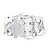 Brazalete Hermès Boucle Sellier talla XL en plata - 00pp thumbnail