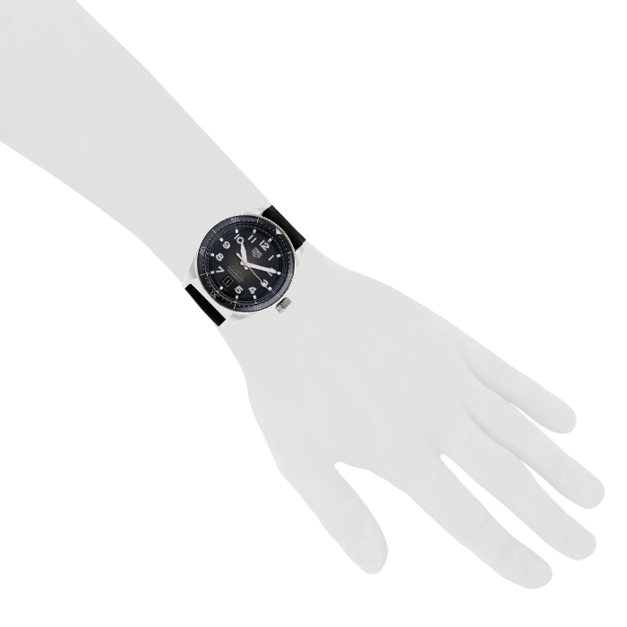 TAG Heuer Autavia watch in stainless steel Ref:  WBE5114 Circa  2020 - Detail D1