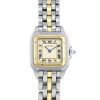 Cartier Panthère watch in gold and stainless steel Ref:  6692 Circa  1990 - 00pp thumbnail