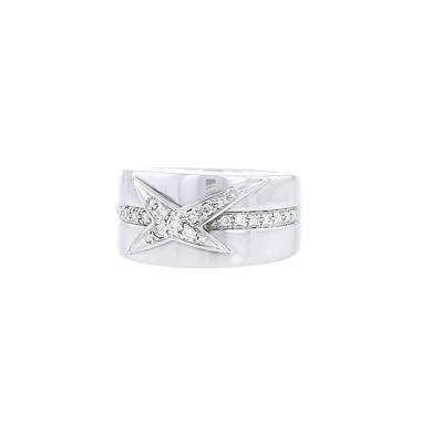 Sortija Mauboussin Etoile Divine en oro blanco y diamantes