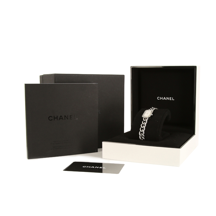 Chanel Première  small model watch in stainless steel Ref:  H3253 Circa  2020 - Detail D2