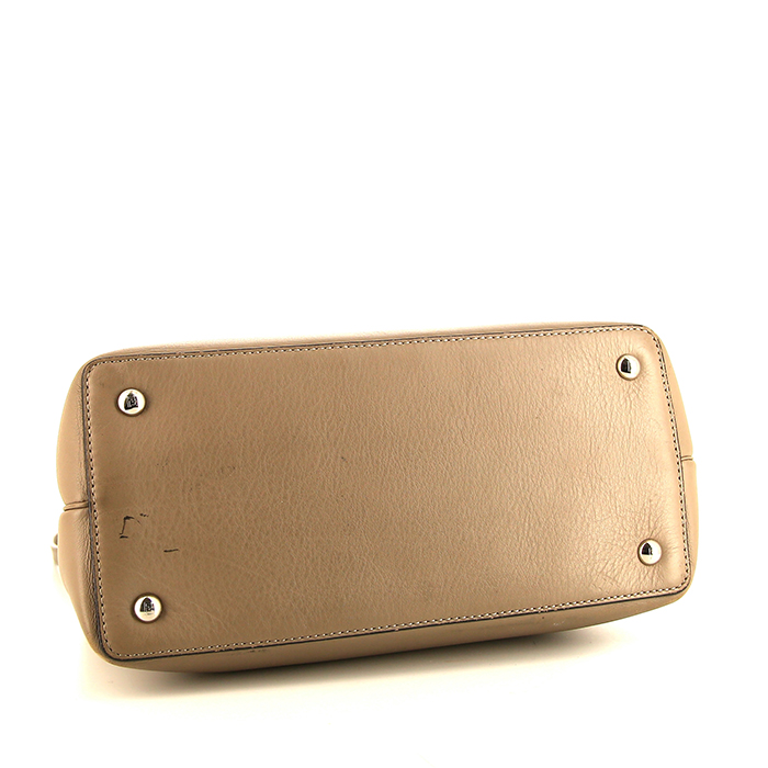 Borsa Fendi 2 Jours in pelle color talpa - Detail D5