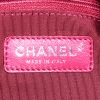 Chanel Camera handbag in black quilted leather and beige leather - Detail D4 thumbnail