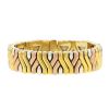 Bulgari 1970's bracelet in yellow gold,  pink gold and white gold - 00pp thumbnail
