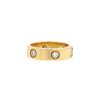 Bague Cartier Love 6 diamants en or jaune et diamants, taille 55 - 00pp thumbnail