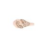 Dinh Van Menottes R8 ring in pink gold and diamonds - 00pp thumbnail