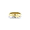 Cartier double ring in white gold and yellow gold - 00pp thumbnail