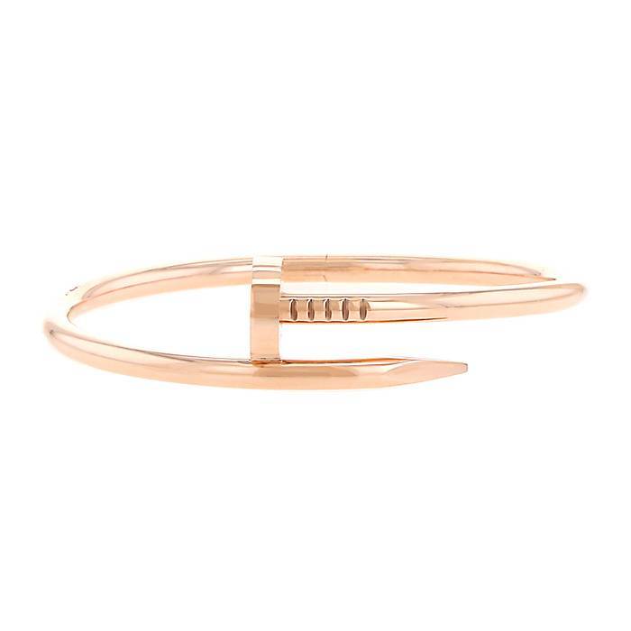 Cartier 18ct Gold Juste Un Clou Nail Bracelet Size 17  Elite HNW  High  End Watches Jewellery  Art Boutique