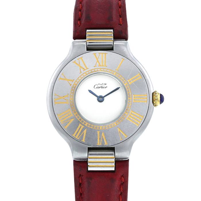 Cartier Must 21 watch in stainless steel and gold plated Circa  1988 - 00pp