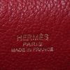 Sac Hermès Kelly Twilly bag charm en cuir Swift rose et soie multicolore - Detail D2 thumbnail