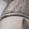 Six timbales de chasse dont trois Gucci, en métal argenté et corne, à décor de têtes d'animaux, trois timbales signées, des années 1980 - Detail D5 thumbnail