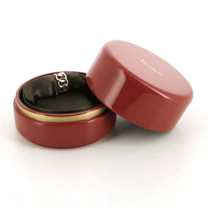 Pomellato Brera ring in pink gold - Detail D2