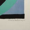 Sonia Delaunay, "Composition", lithograph in colors on paper, signed, dated, numbered and framed, of 1970 - Detail D2 thumbnail