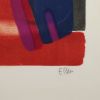 Maurice Estève, "Brandevin", lithograph in colors on paper, signed, numbered and framed, of 1961 - Detail D2 thumbnail