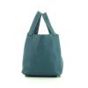 Hermes Picotin handbag in blue jean togo leather - 360 thumbnail