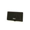 Billetera Hermès Béarn en cuero swift negro - 00pp thumbnail