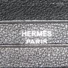Billetera Hermès Béarn en cuero swift negro - Detail D3 thumbnail