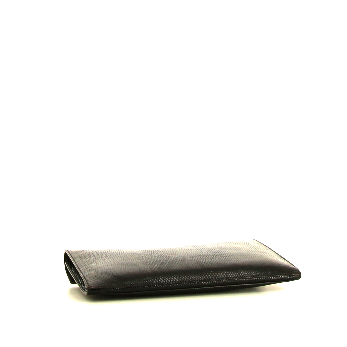 Pochette Hermes Rio in lucertola nera - Detail D4