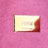 Fendi Baguette handbag in pink terry fabric - Detail D4 thumbnail