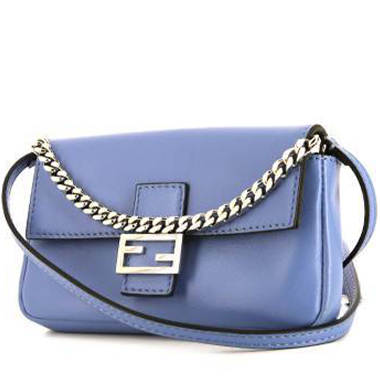 Fendi 'baguette' Shoulder Bag in Blue for Men