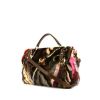 Miu Miu shoulder bag in multicolor furr and brown leather - 00pp thumbnail