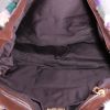 Miu Miu shoulder bag in multicolor furr and brown leather - Detail D3 thumbnail