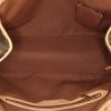 Shopping bag Louis Vuitton  Batignolles in tela monogram marrone e pelle naturale - Detail D2 thumbnail