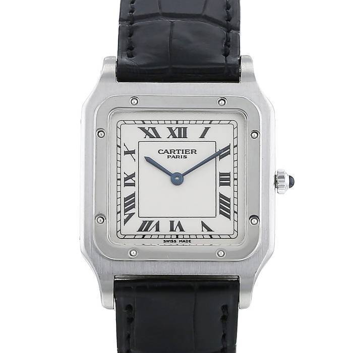 Cartier Santos Dumont watch in platinium Ref:  1575B Circa  2006 - 00pp