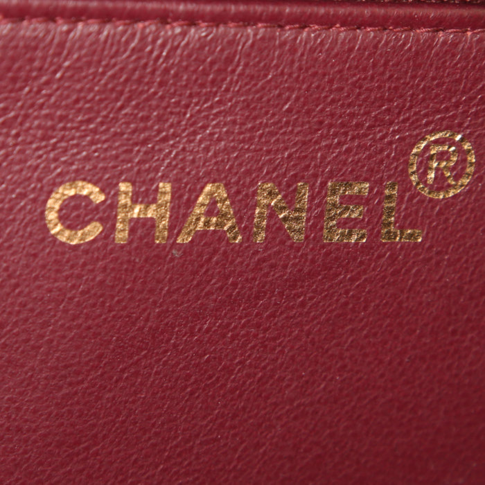 Borsa da spalla o a mano Chanel Mademoiselle in pelle trapuntata nera - Detail D3