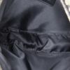 Pochette Dior Saddle in tessuto a monogramma Oblique blu scuro e pelle nera - Detail D2 thumbnail