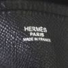 Bolso bandolera Hermes Evelyne modelo pequeño en cuero epsom negro - Detail D3 thumbnail