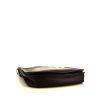 Hermes Evelyne small model shoulder bag in black epsom leather - Detail D4 thumbnail