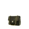Chanel  Mini Timeless handbag  in black quilted leather - 00pp thumbnail