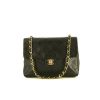 Chanel  Mini Timeless handbag  in black quilted leather - 360 thumbnail
