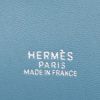 Bolso de mano Hermès Bolide 31 cm en cuero taurillon clémence azul - Detail D4 thumbnail