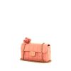 Chanel Choco bar handbag in pink quilted leather - 00pp thumbnail