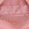 Chanel Choco bar handbag in pink quilted leather - Detail D2 thumbnail