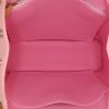 Shopping bag Hermès Cabag in tela rosa e pelle gold - Detail D3 thumbnail