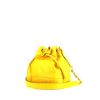 Chanel Vintage handbag in yellow grained leather - 00pp thumbnail