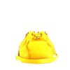 Bolso de mano Chanel Vintage en cuero granulado amarillo - 360 thumbnail