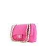 Bolso bandolera Chanel  Timeless en lona rosa - 00pp thumbnail
