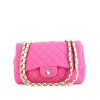 Bolso bandolera Chanel  Timeless en lona rosa - 360 thumbnail