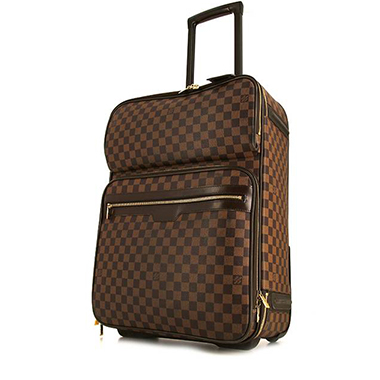 Pegase leather travel bag Louis Vuitton Brown in Leather - 35901368