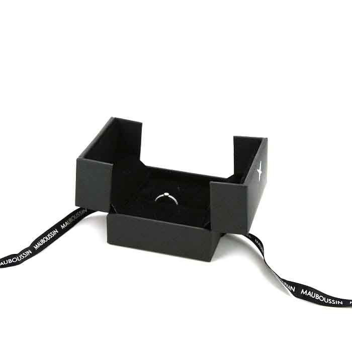 Mauboussin Goutte de Jour ring in white gold and diamond - Detail D2